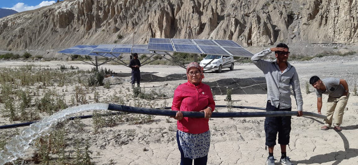 Water Pump Solar Panel Work